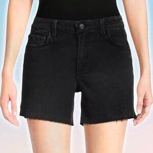 NWT JOE'S JEANS Merida Cut Off Denim Short Sz 26 Washed Black